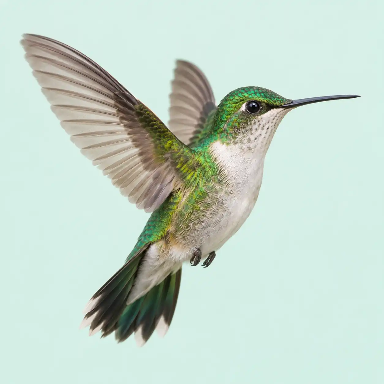 Imagen de un colibri representando la categoria de colibri