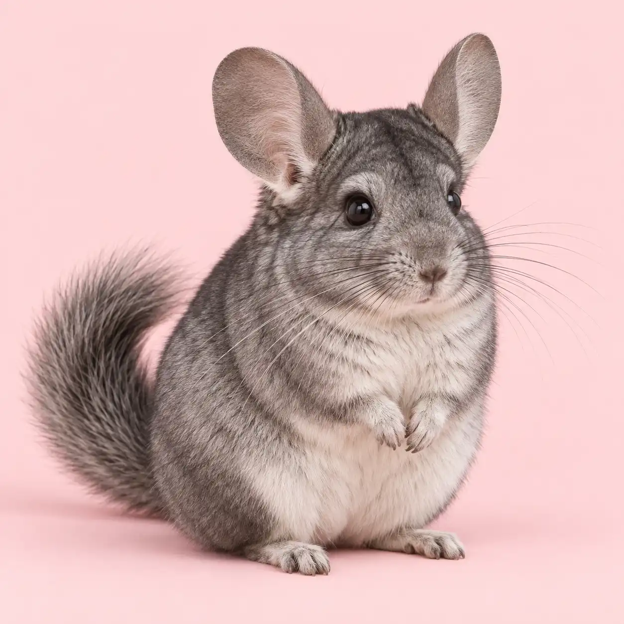 Imagen de una chinchilla representando la categoria de chinchilla