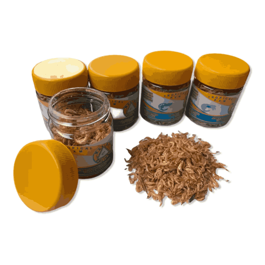 Alimento de camarón chico