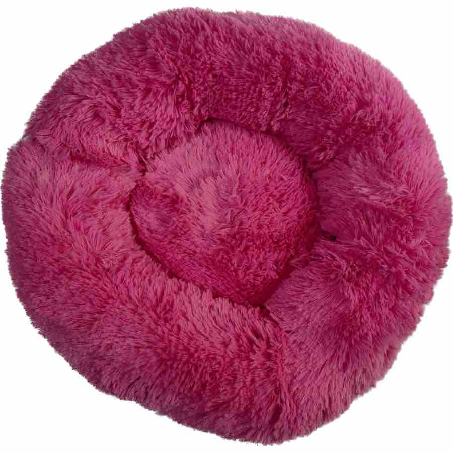 Cama mini antiestrés rosa