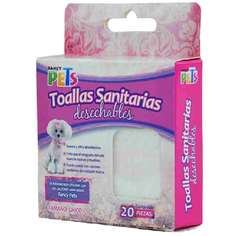 Toallas sanitarias chicas 20 pza