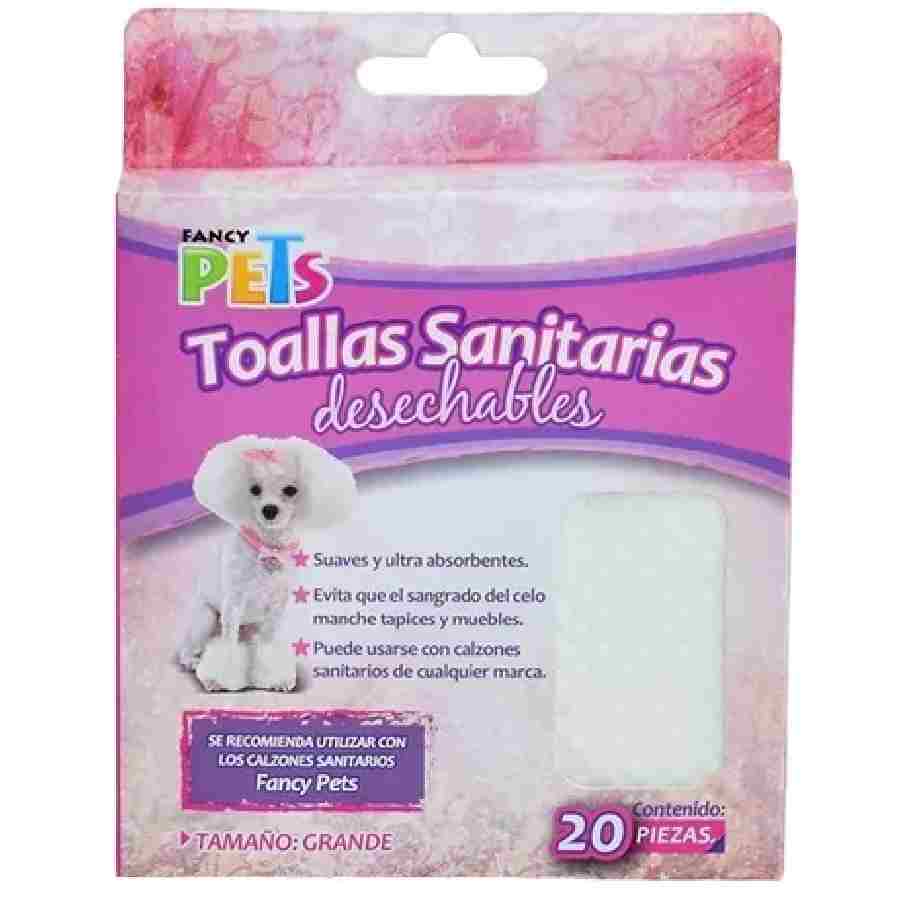 Toallas sanitarias grandes 20 pza