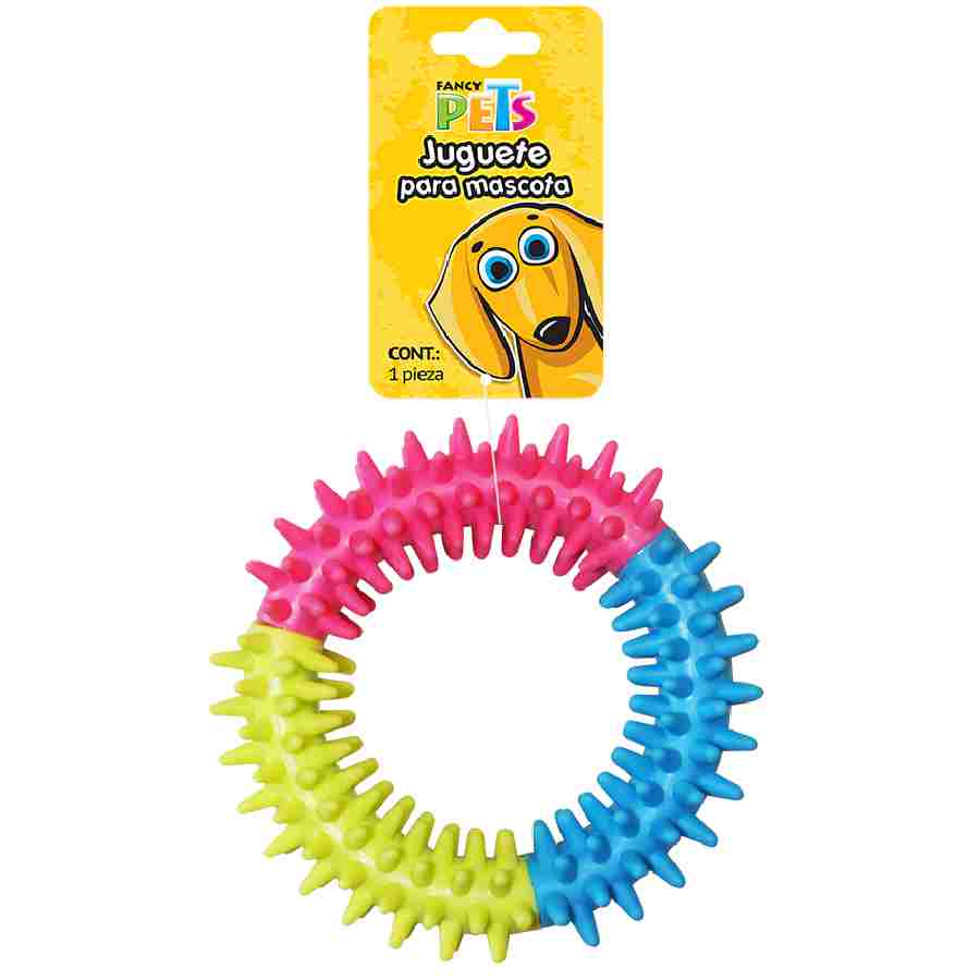Juguete circulo colores para perro