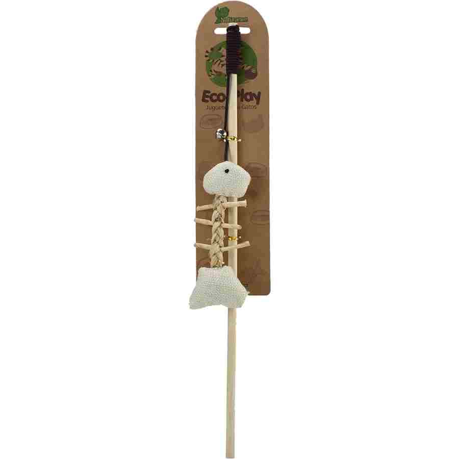 Juguete pescado para gato ecoplay