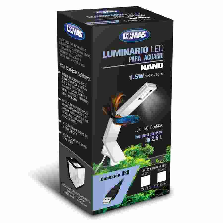 Lampara mini nano blanca