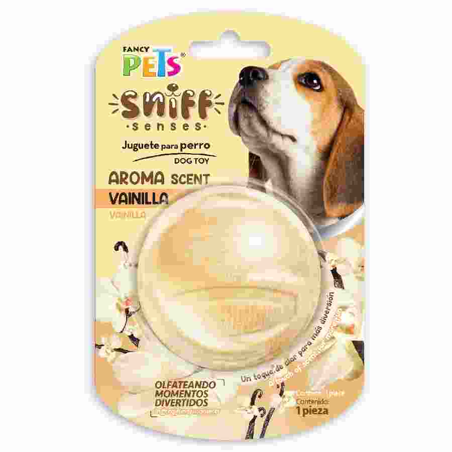 Juguete pelota con aroma vainilla sniff
