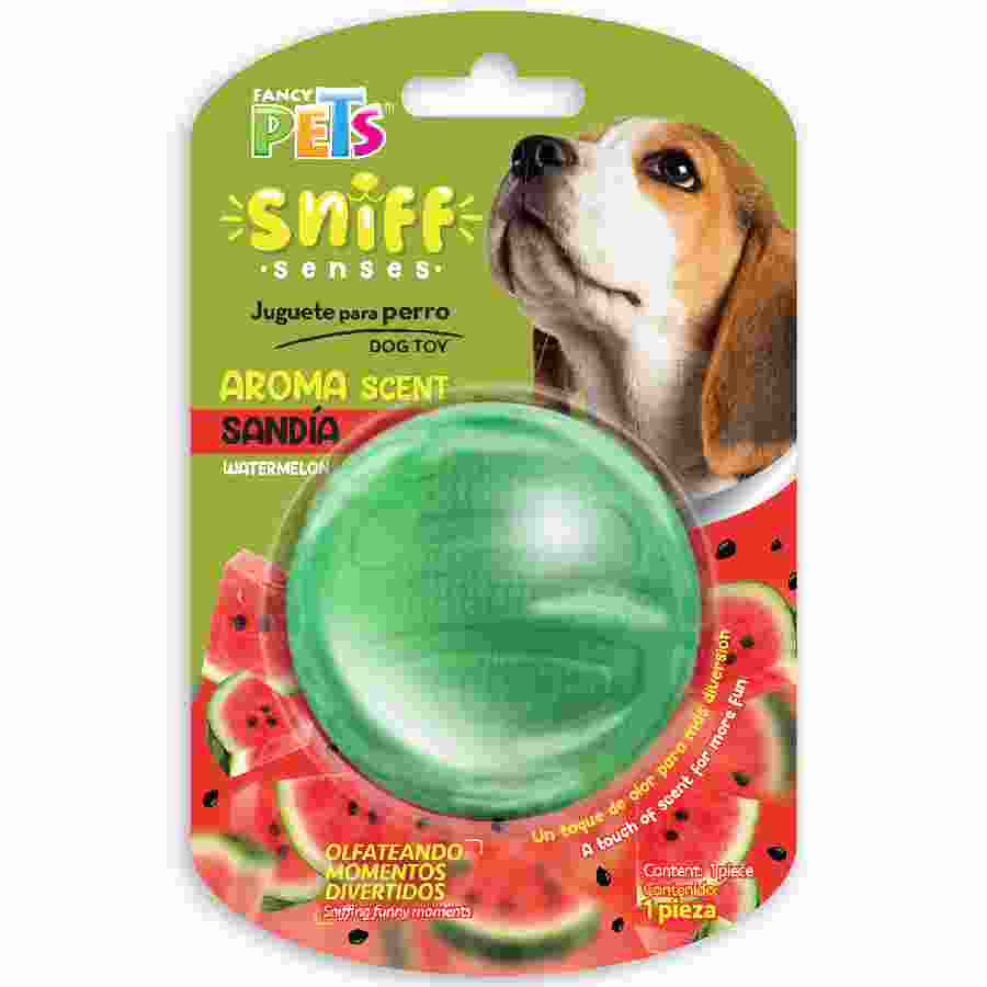 Juguete pelota con aroma sandia sniff