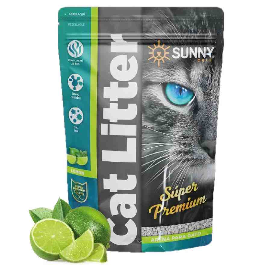 Arena para gato aroma lim├â┬│n