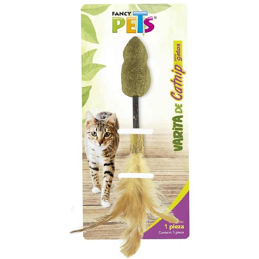 Paleta de catnip pluma