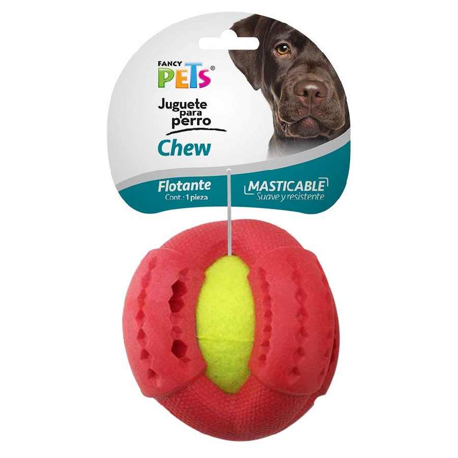 Juguete pelota masticable geobola