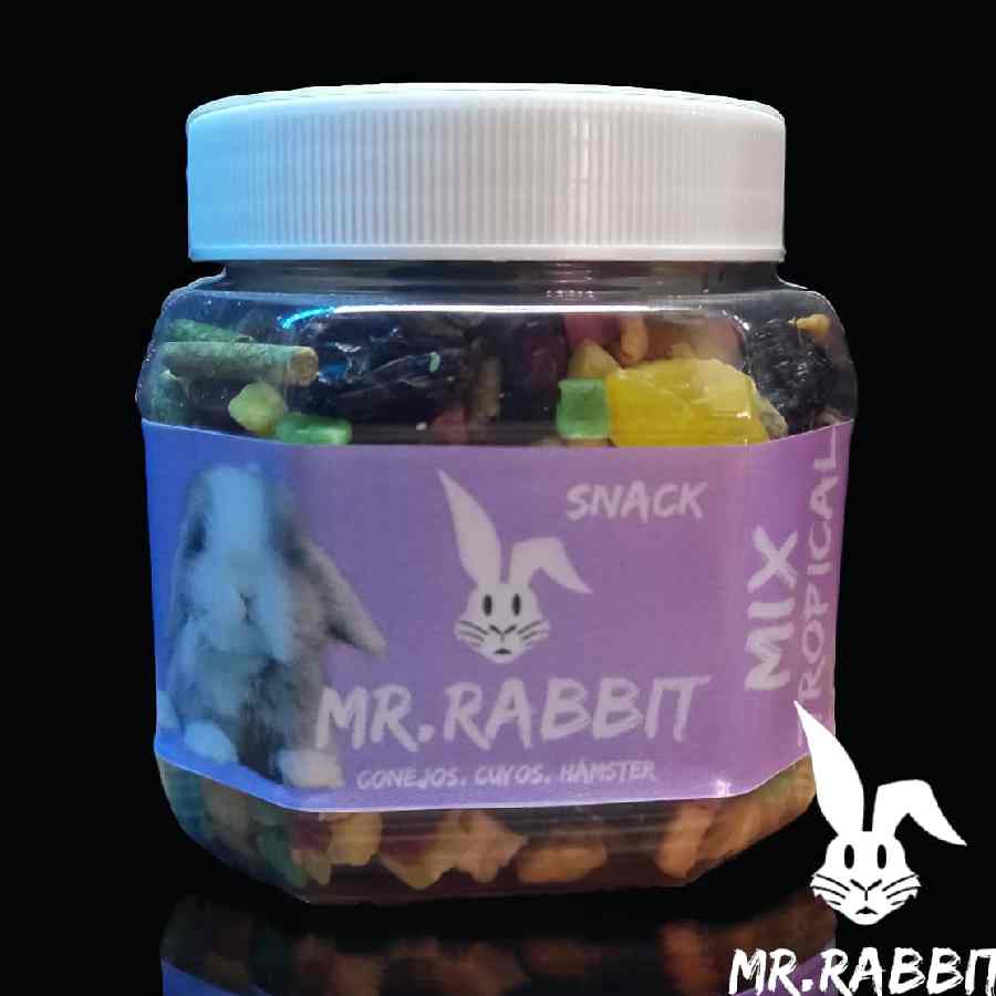 Snack mix tropical para rodeores