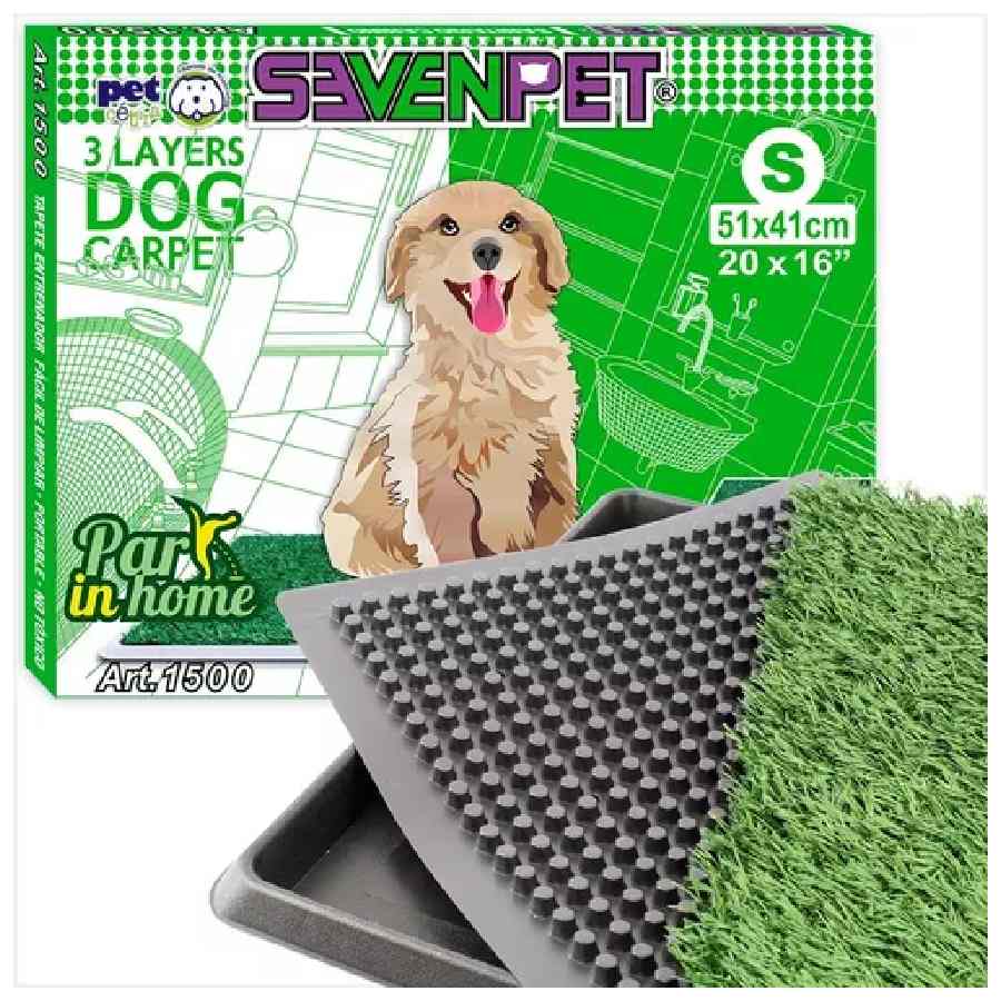 Tapete entrenador chico para perro