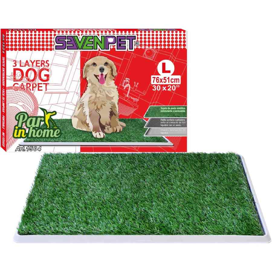 Tapete entrenador grande para perro