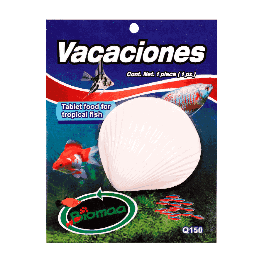 Alimento de vacaciones 1 pieza para peces