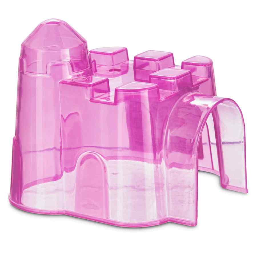 Casa para hamster castillo rosa
