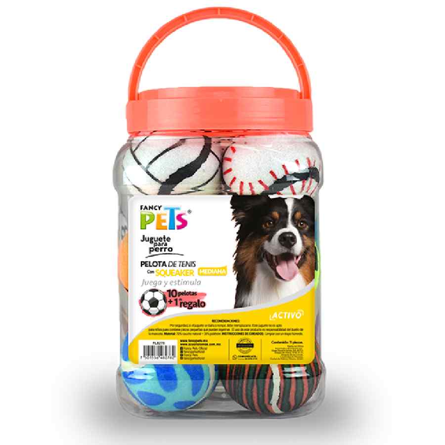 Juguete pelotas de tenis con squeaker