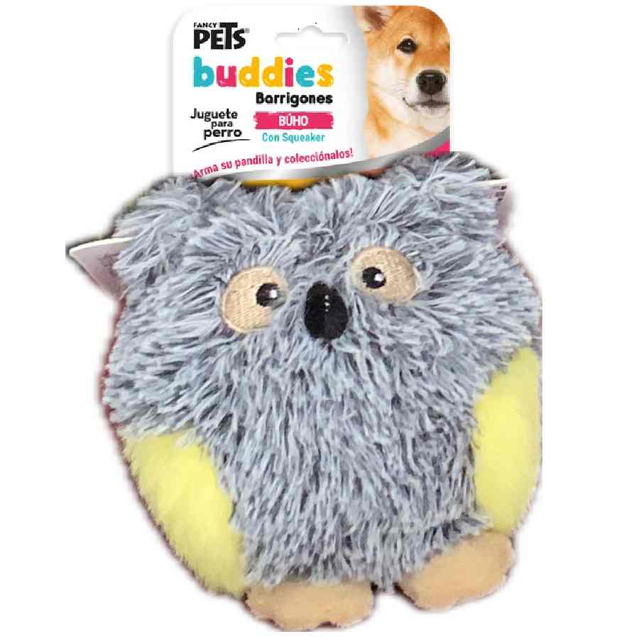 Juguete peluche buho barrigon buddies
