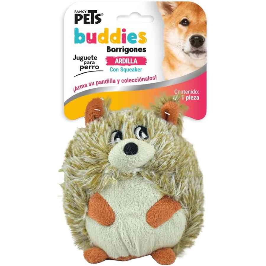 Juguete peluche ardilla barrigon buddies