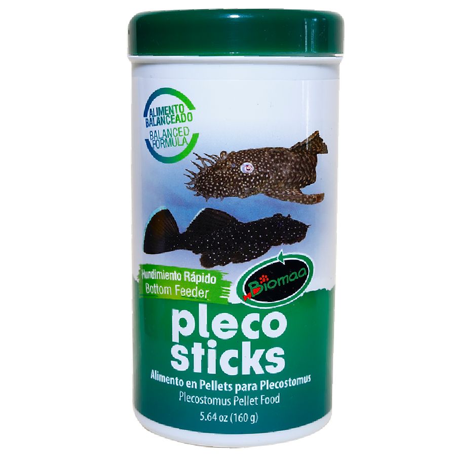 Alimento pleco sticks 160gr
