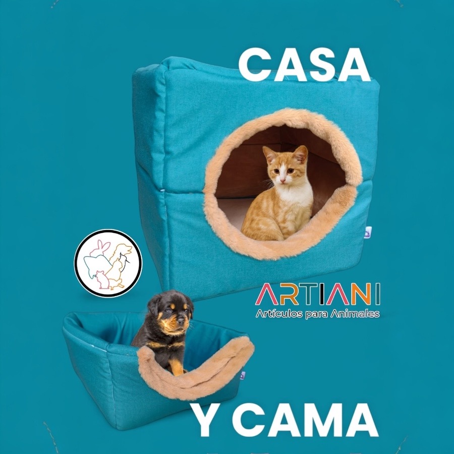 Casa cama cubo grande