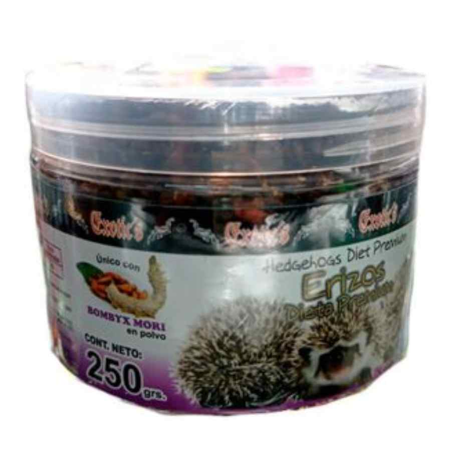 Alimento para erizo bombyx chico