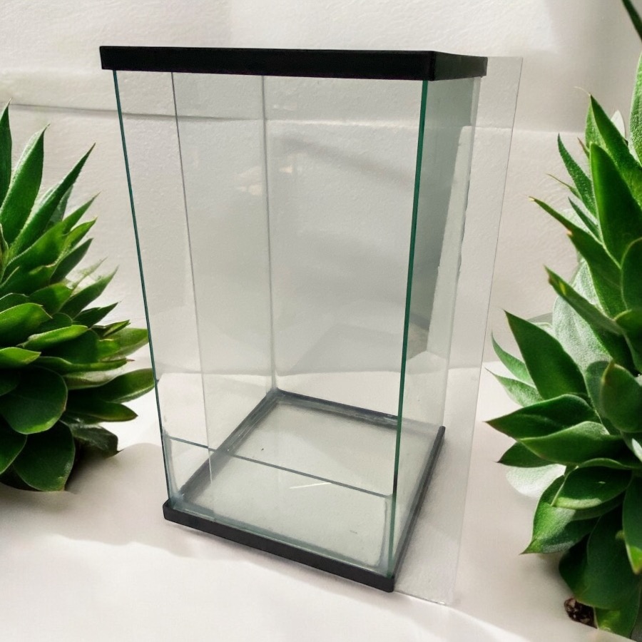Terrario relu 22 x 22 x 40 cm 3 mm cubo vertical