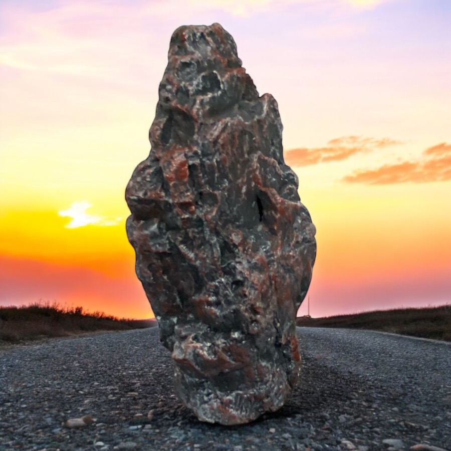 Piedra de resina risco
