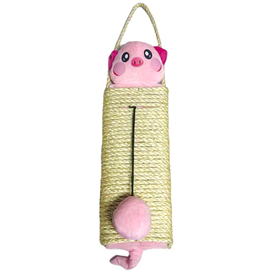 Rascadero colgante mini pig
