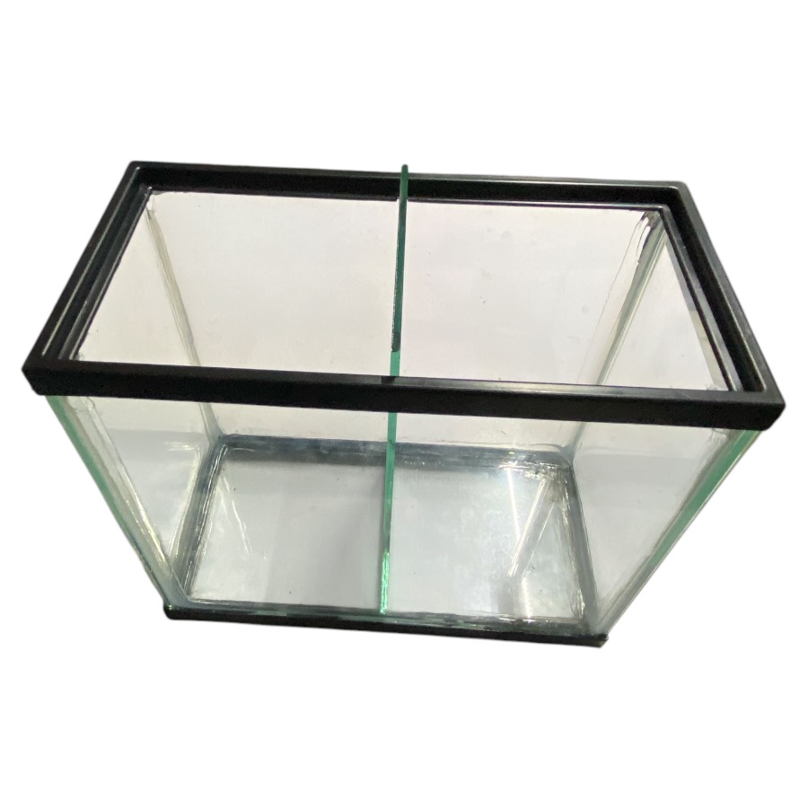 Pecera rectangular 20cm con divisi├â┬│n