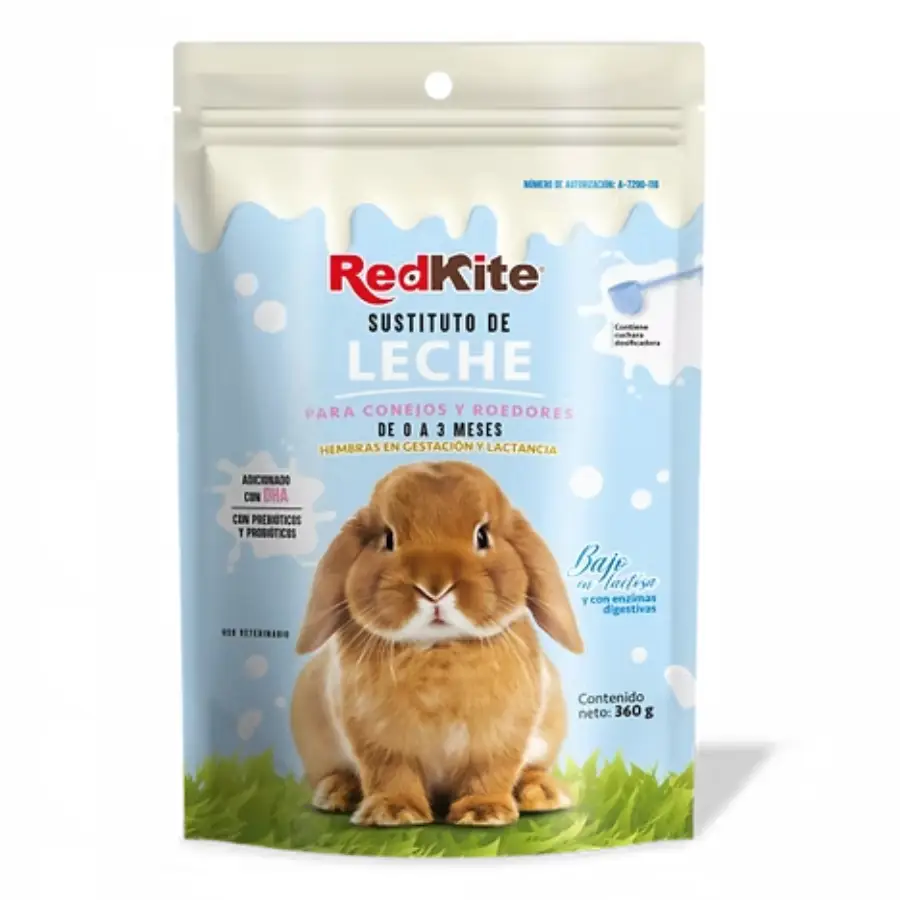 Leche para conejos y roedores