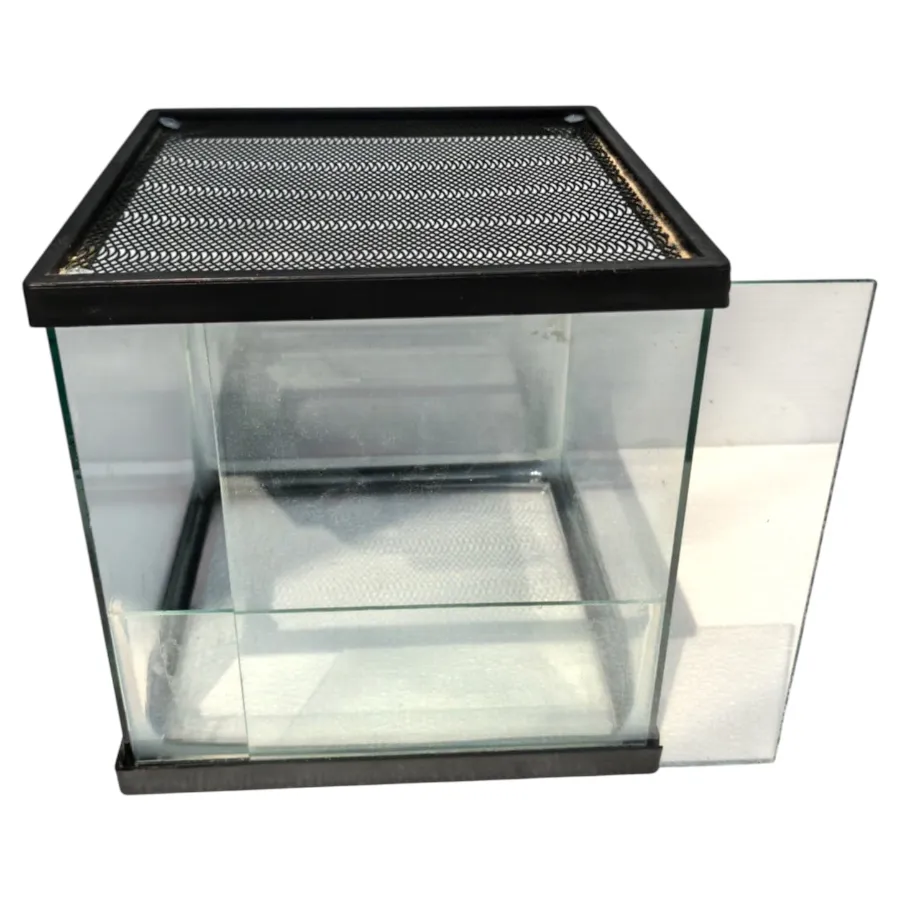 Terrario cuby 22 x 22 x 22 cm 3 mm cubo