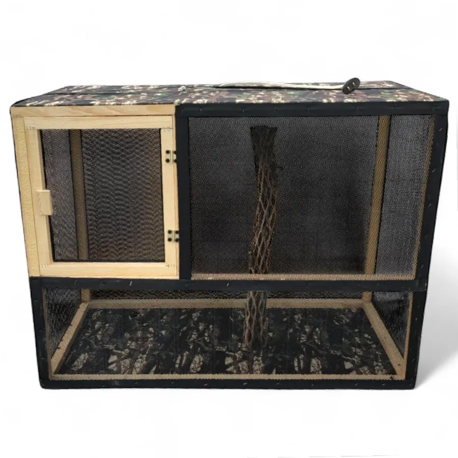 Terrario delmy 80cm de largo malla metalica