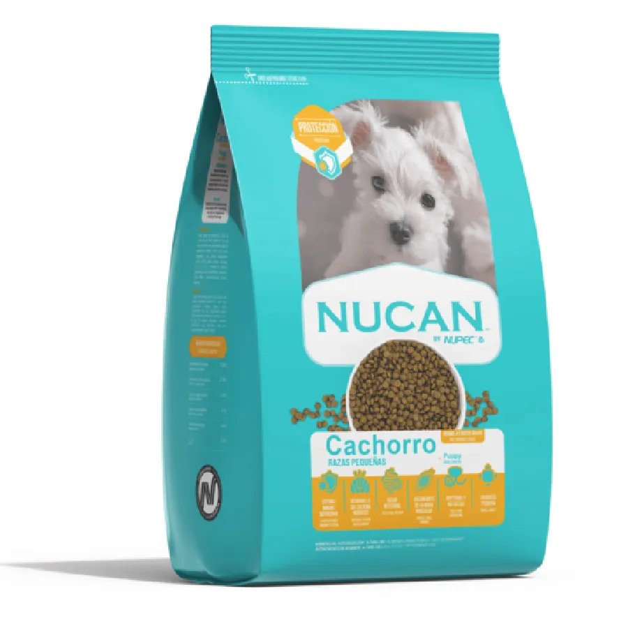 Alimento nucan cachorro razas pequeñas