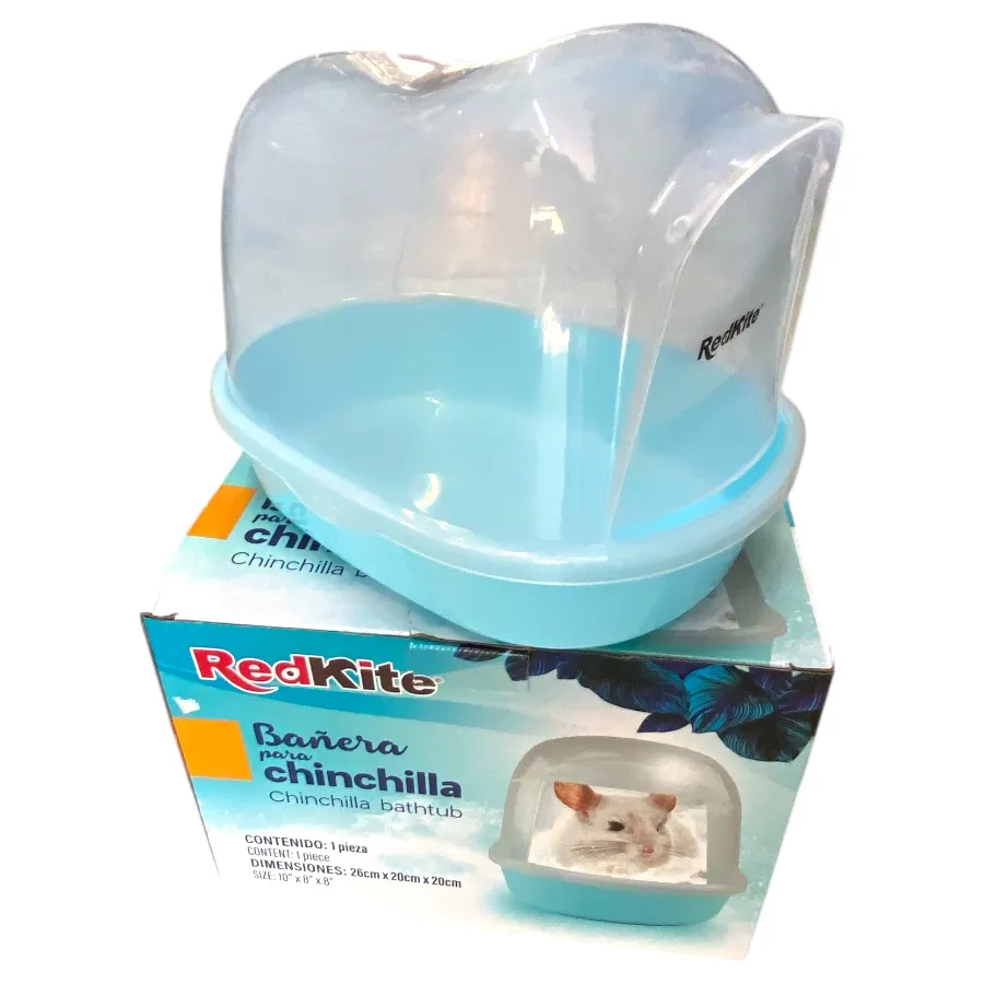 Bañera para chinchilla
