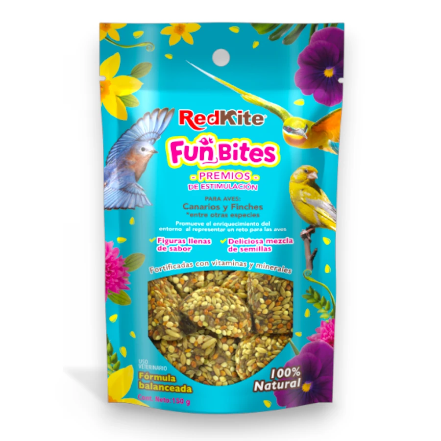 Premios fun bites para aves