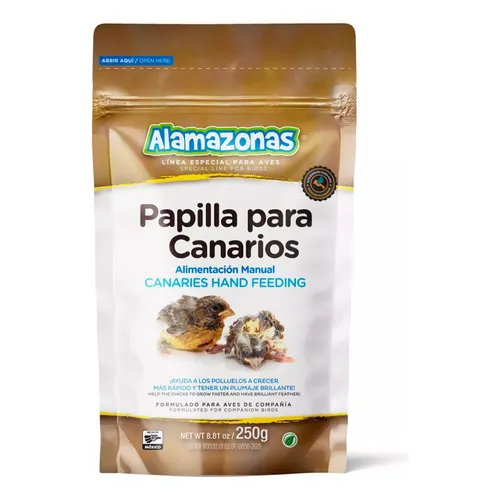 Papilla para canarios alamazonas 250g