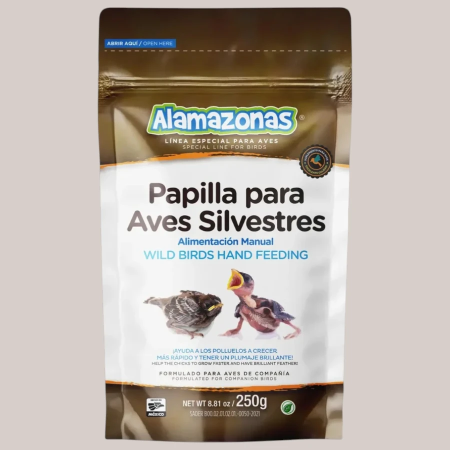 Papilla para aves silvestres alamazonas 250g
