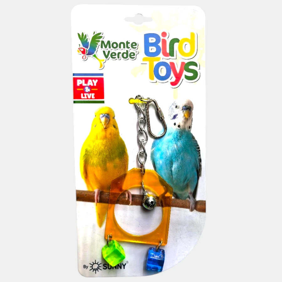 Juguete para aves cubis