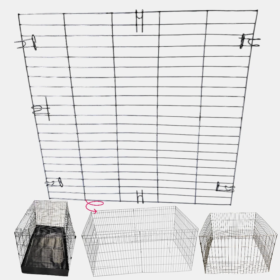 Tapa galvanizada 60 cm x 60cm para corrales