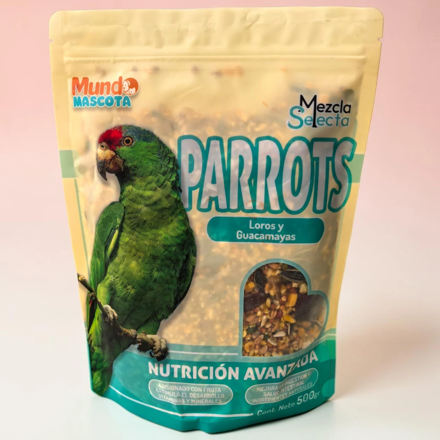 Alimento para parrots para pajaros