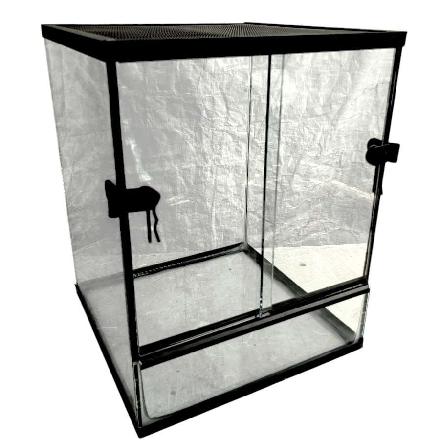 Terrario Yelo 40 x 40 x 60 cm 6 mm cubo vertical
