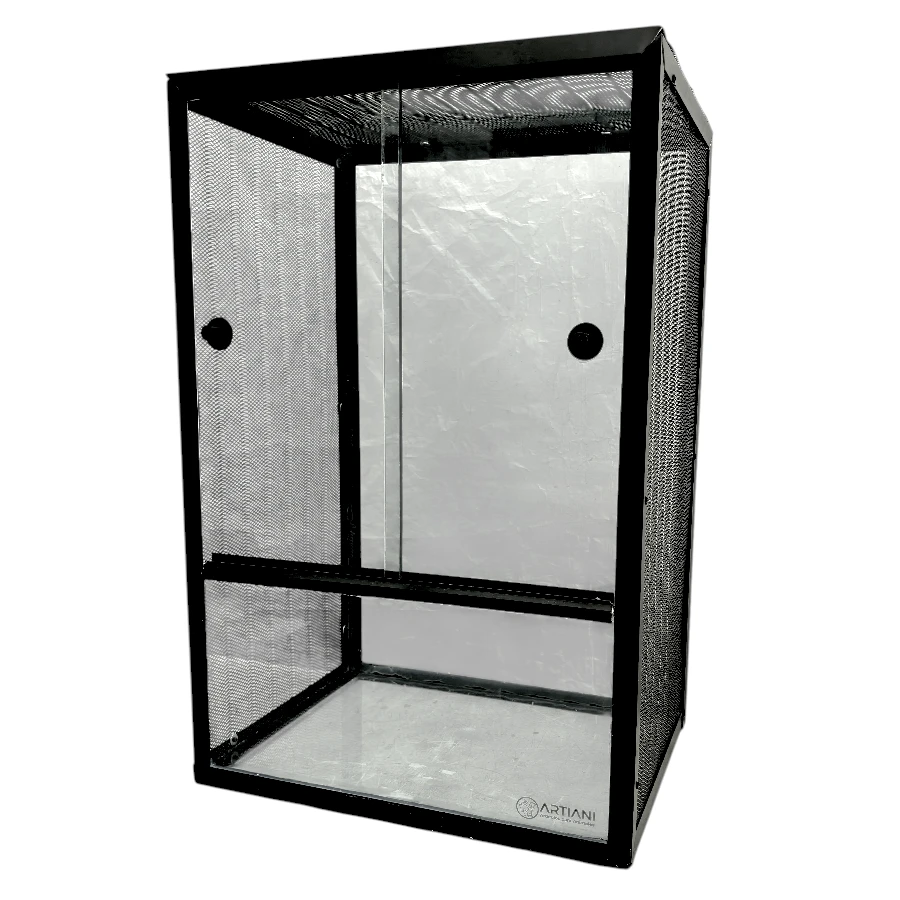 Terrario torno puertas deslizables 40 ├âÔÇö 30 ├âÔÇö 60cm