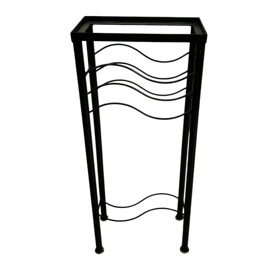 Base rectangular de herreria para pecera de 30 ├âÔÇö 15 cm