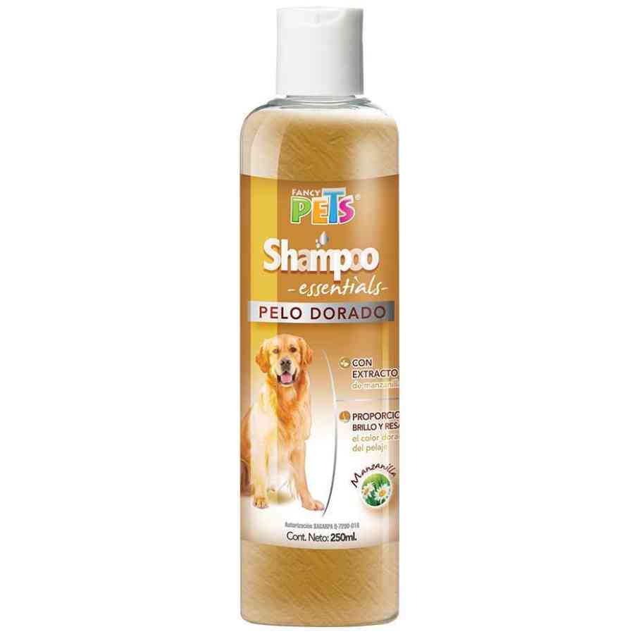 Shampoo pelo dorado chico para perro