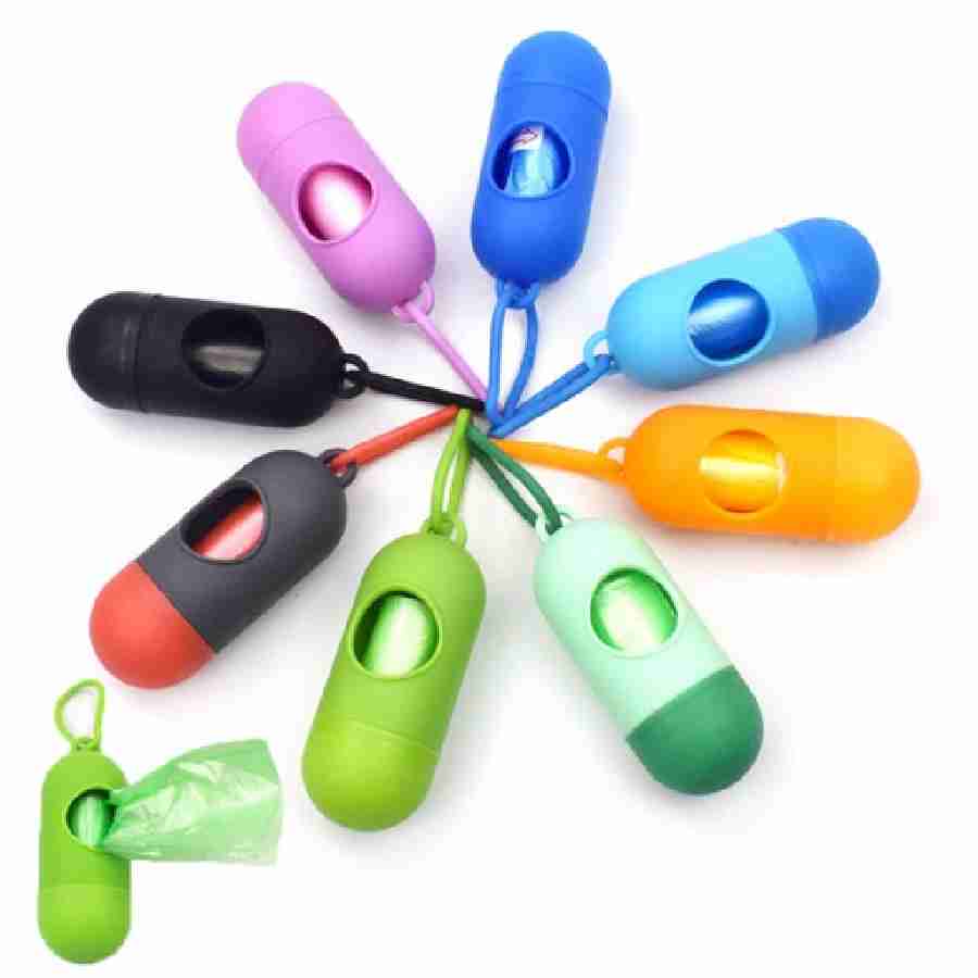 Dispensador capsula con bolsas sanitarias