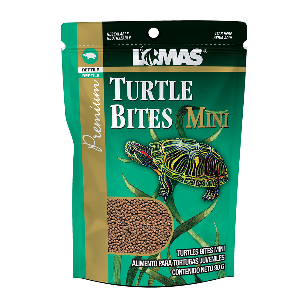 Alimento para tortuga turtle bites 90 grs