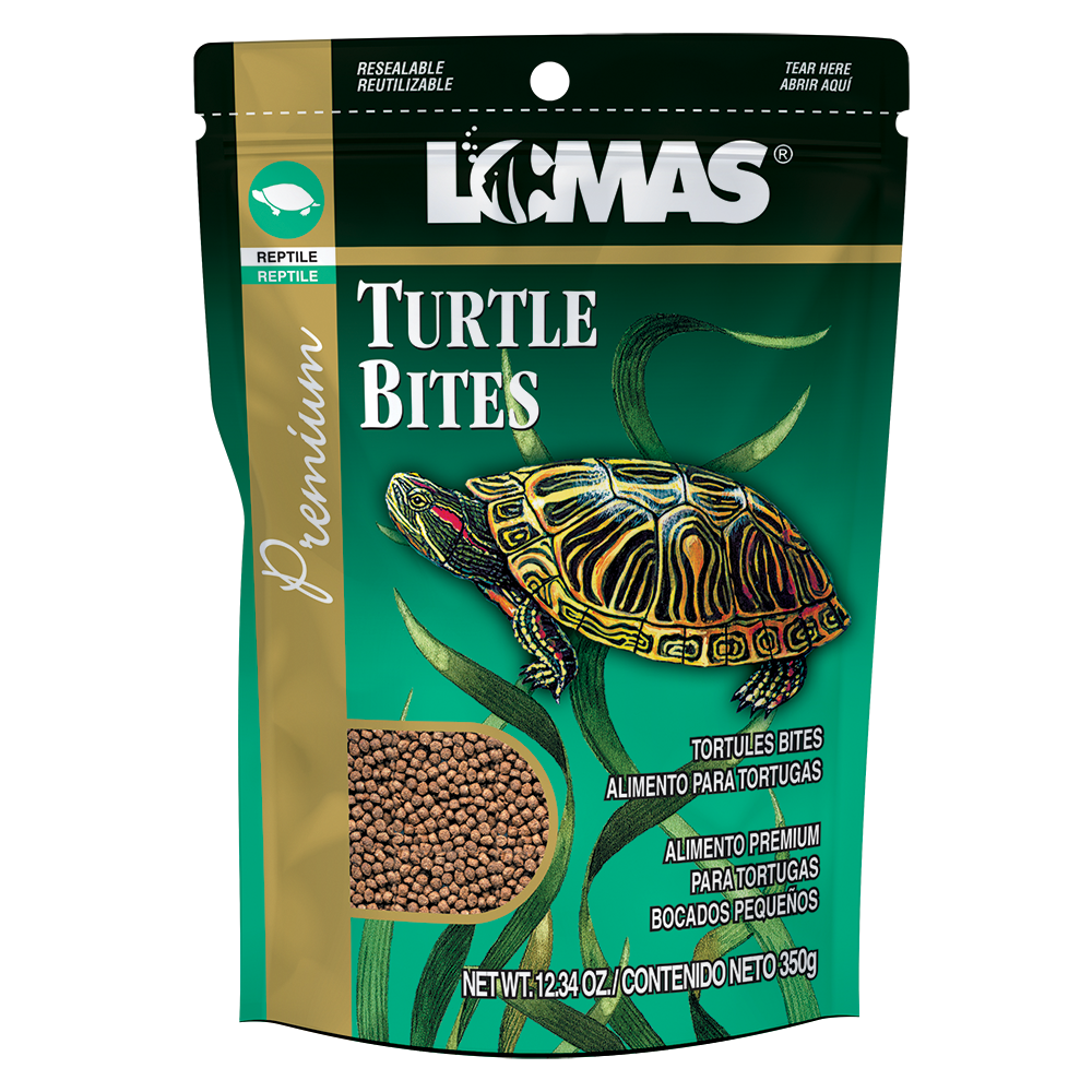Alimento para tortugas turtle bites 350grs