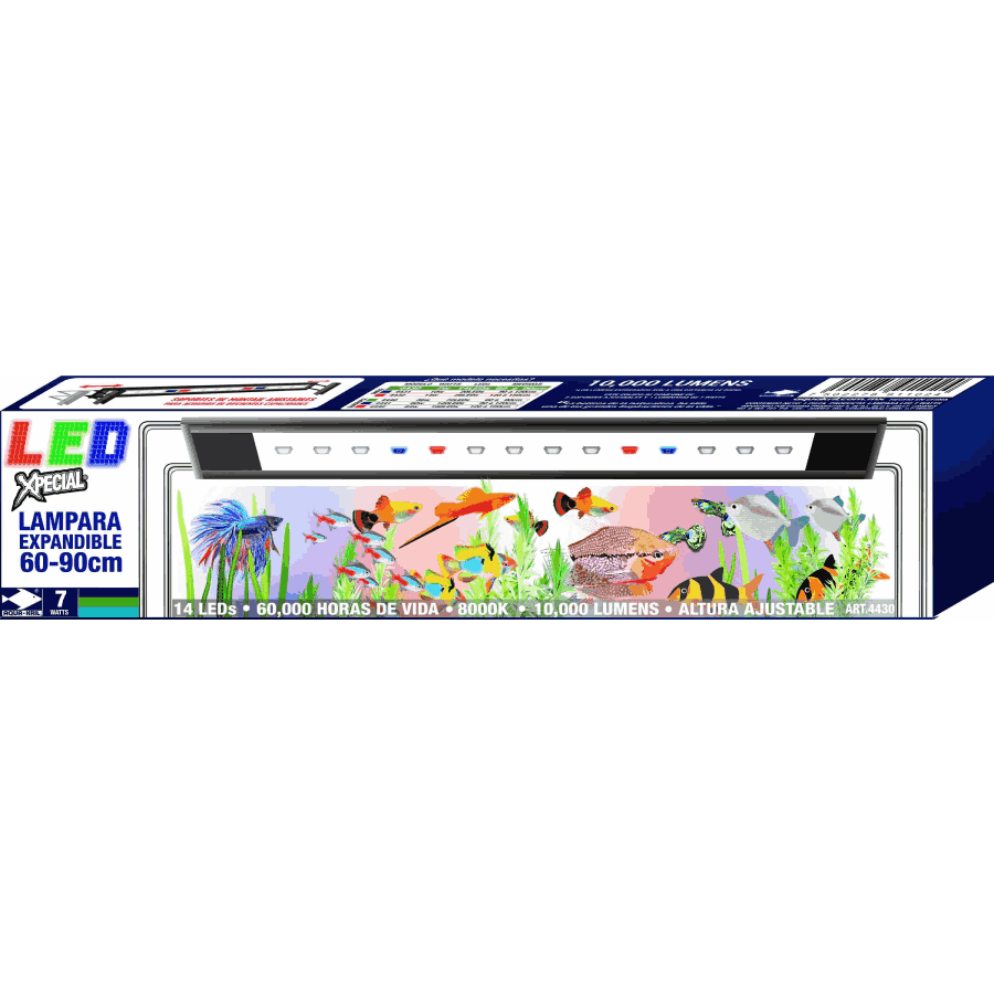 L├â┬ímpara expandible 60-90 cm