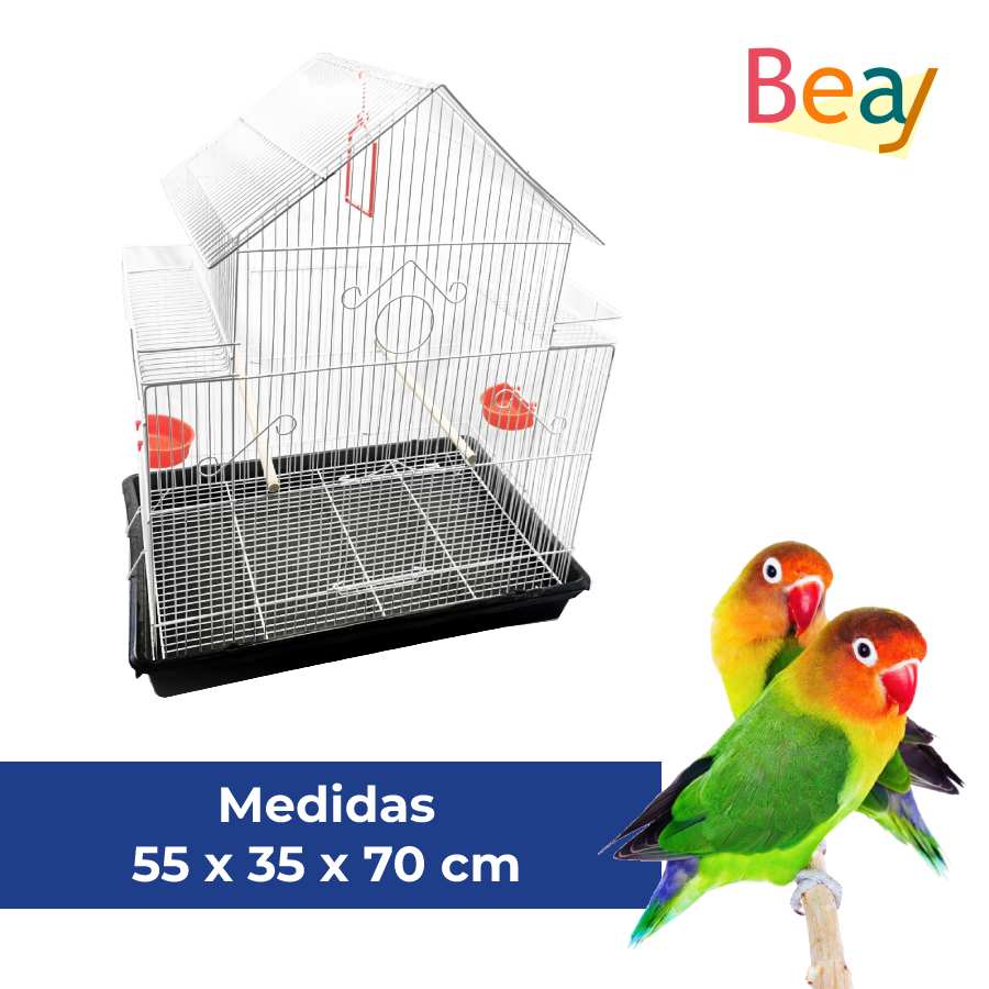 Jaula para p├â┬íjaro casa grande