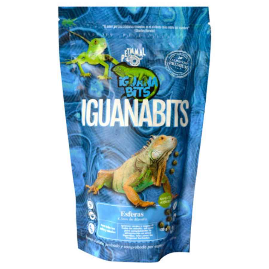 Alimento iguana bits 120grs
